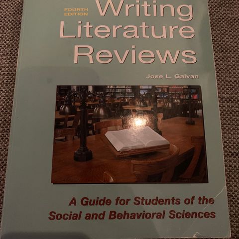 Writing literature reviews (Jose L. Galvan)