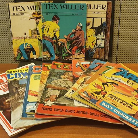 Western lott,  Texas, Tex Willer...