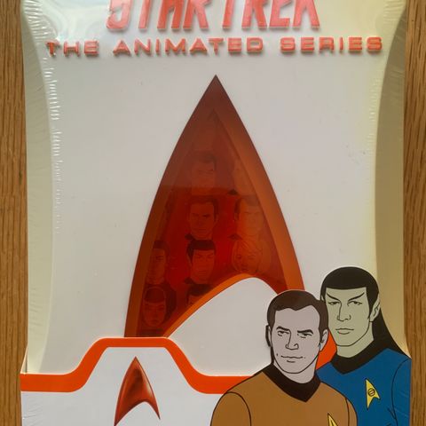 Star Trek The Animated Series (ny i plast), norsk tekst