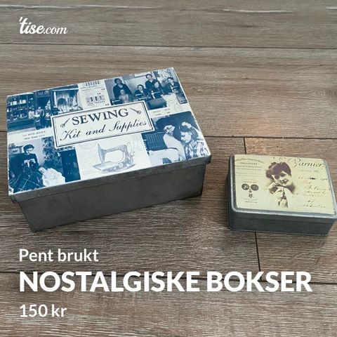 Nostalgiske bokser