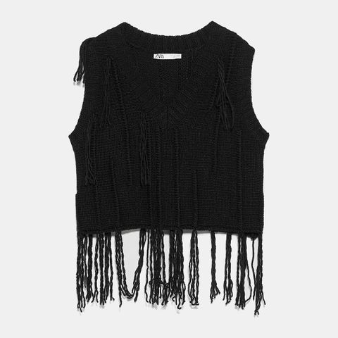 ZARA knit vest