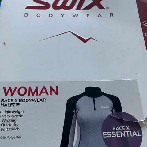 Flott SWIX woman race x bodywear halfzip str S.