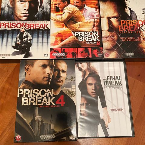 Prison Break Komplett DVD-samling