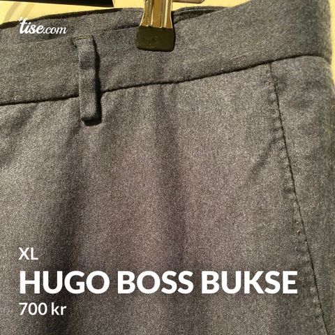 Hugo Boss ulldressbukse