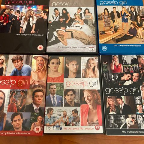 Gossip girl komplett DVD-samling