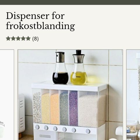 Stor dispenser