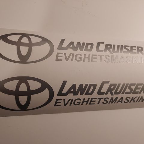 Landcruiser stickers