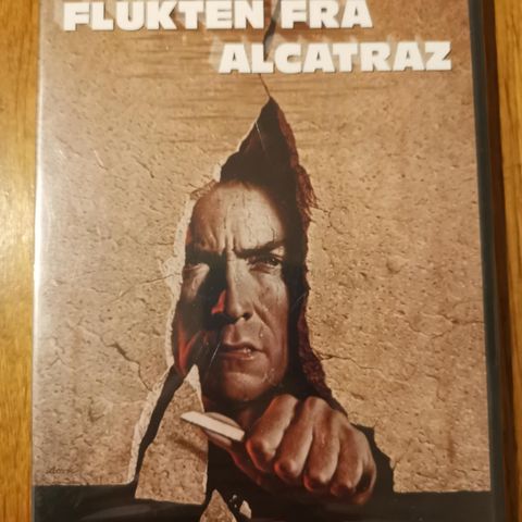 Flukten Fra Alcatraz (DVD, i plast, norsk tekst)