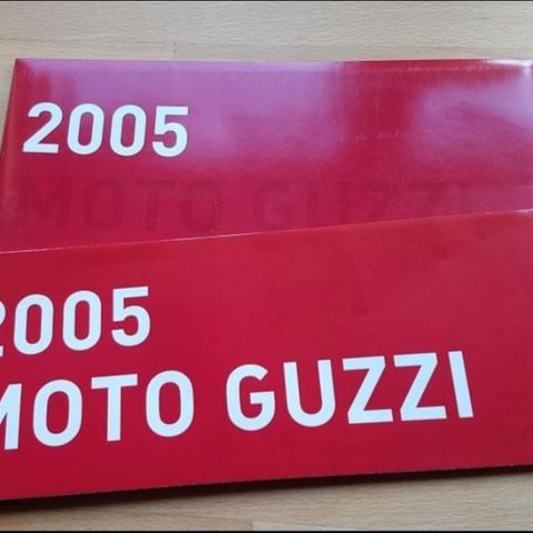 MOTO GUZZI brosjyre.