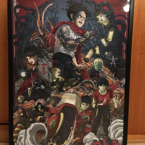 Akira Plakat / Art Print av Alexander Iaccarino 95x65 cm