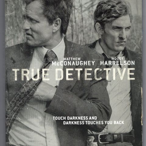 DVD  True Detective. Krim.  7 timer.  3 disker.