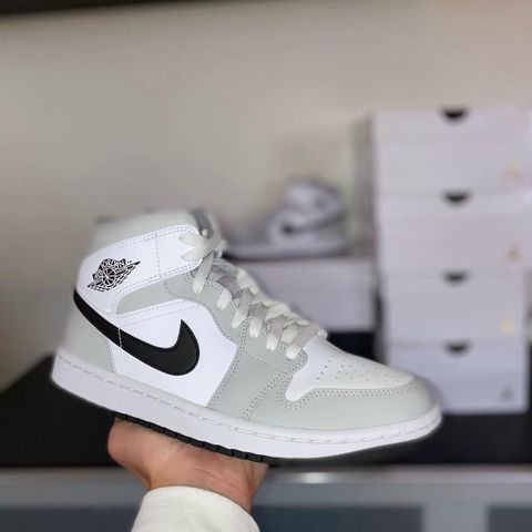 jordan 1 mid light smoke grey