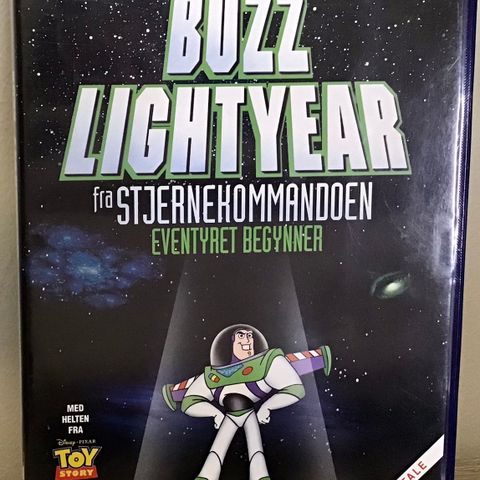 Buzz light year ( norsk tale) & De Utrolige (2 disc utgave)  DVD-er