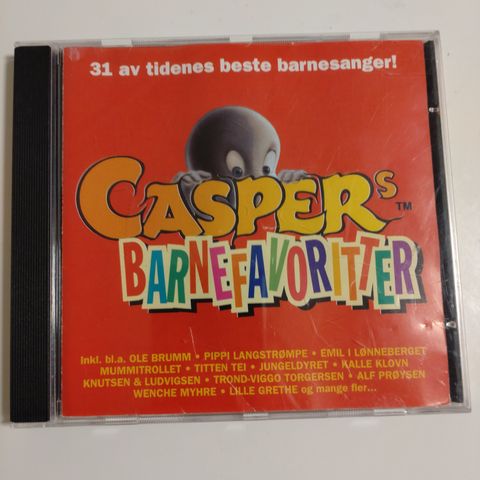 Caspers barnefavoritter Cd