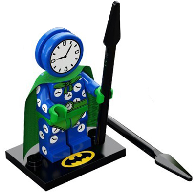 Som Ny Lego Batman Movie serie 2 minifigur Clock King