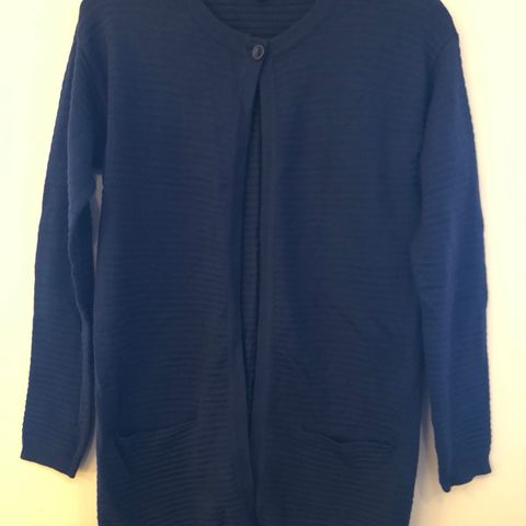 Mørk blå jakke / cardigan str S fra  danske Brandtex collection