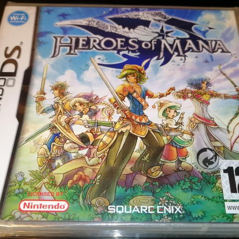 Heroes Of Mana DS - nytt