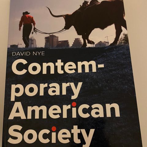 Contemporary American Society  (frakt inkludert)