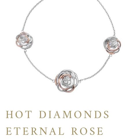 Hot diamonds rose armbånd