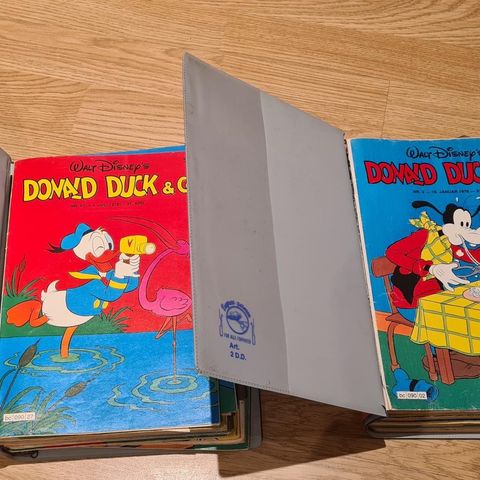Donald Duck blader stor samling fra 1978