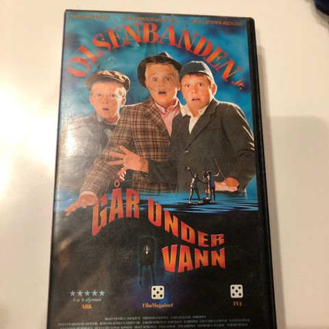 Olsenbanden jr - Går under vann / VHS