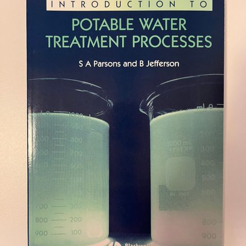 Introduction to potable water treatment processes 