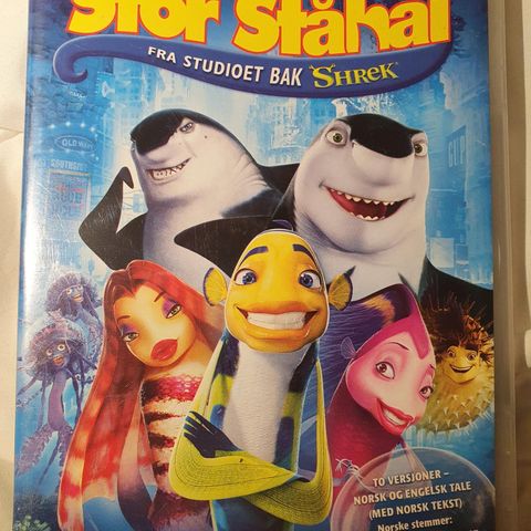 Stor ståhai. Dvd