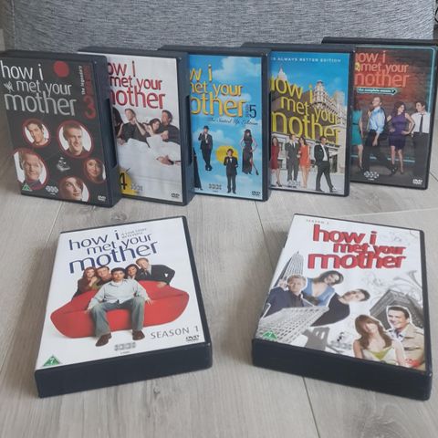 How I met your mother DVD sesong 1 - 7