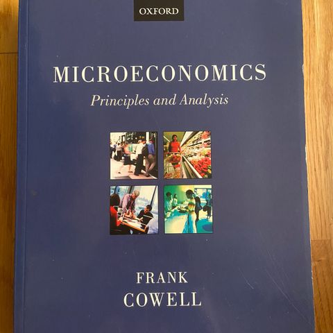 Microeconomics Frank Cowell