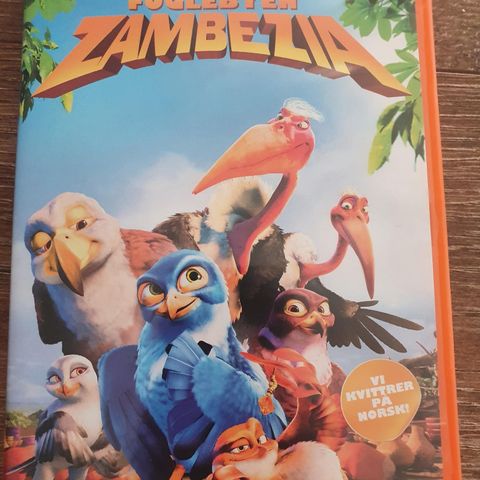 Fuglebyen Zambezia. Dvd