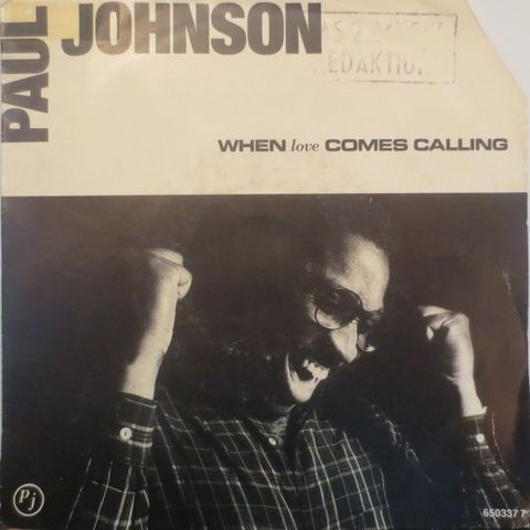 Paul Johnson-single (vinyl)