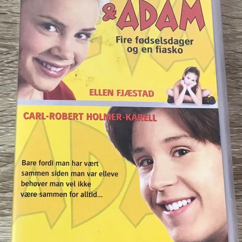 Eva & Adam VHS 🔥Som ny!