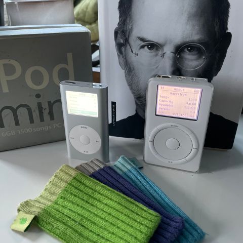 Apple iPod 1. gen / 1 gen iPhone/Apple iPod mini  og div for samlere