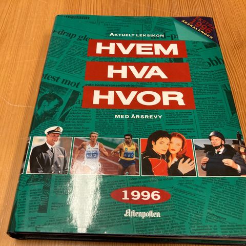 HVEM HVA HVOR 1996