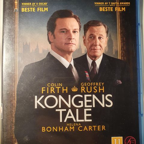 Kongens tale. Blu-Ray