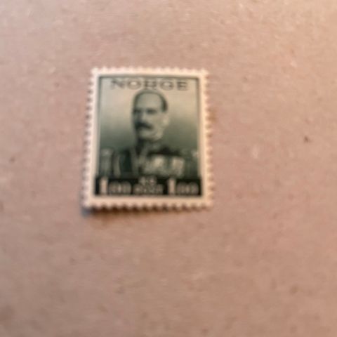 Norske frimerker 1937-38