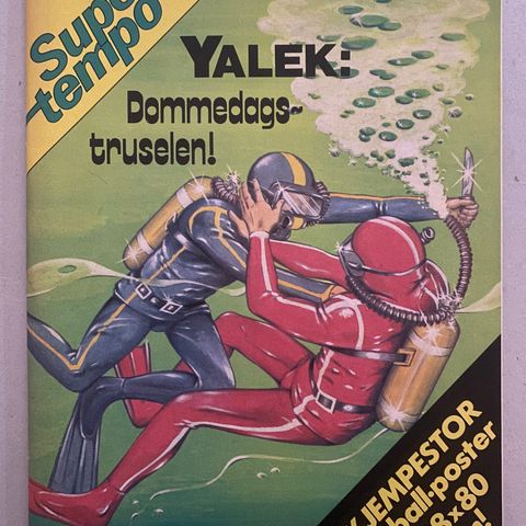 Super Tempo 5/1980 m/plakat (pent)