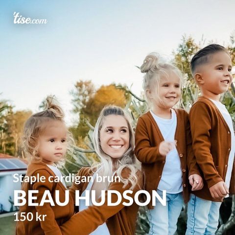 Staple cardigan fra Beau Hudson str L