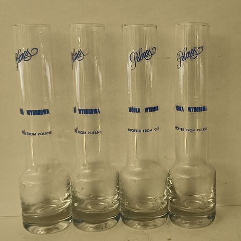 4 stk. Wyborowa vodka glass