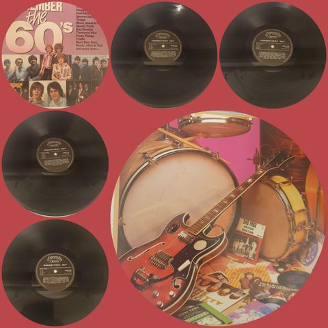 VINTAGE/RETRO LP-VINYL DOBBEL "REMEMBER THE 60'S/VOLUME 4 - 1984"