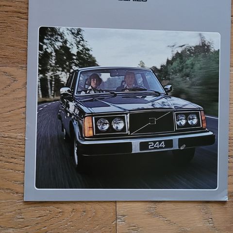 Brosjyre Volvo 240 (USA) 1978
