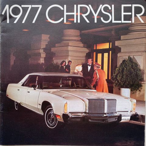 1977 Chrysler salgsbrosjyre