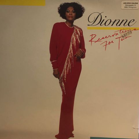 Dionne* – Reservations For Two (LP, Album 1987)