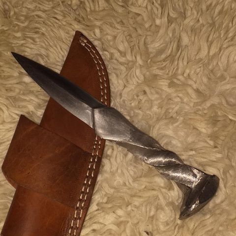 Samlerkniv! Railroad spike knife