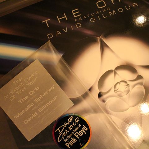 The Orb featuring David Gilmore Metallic Spheres Vinyl / Lp