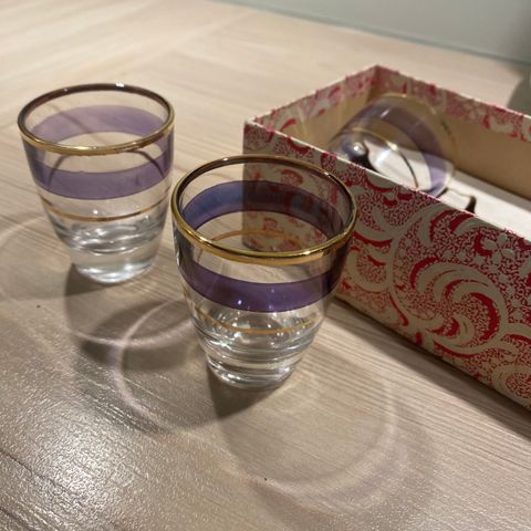 Retro/vintage, Dram/likør/shot glass