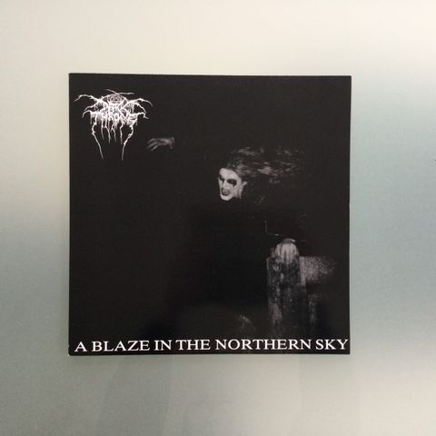 Darkthrone ‘’A Blaze In The Northern Sky’’  1992 LP. Mayhem, Burzum. Black Metal