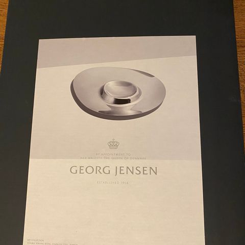 Georg Jensen Sky Dubbel Serveringsskål