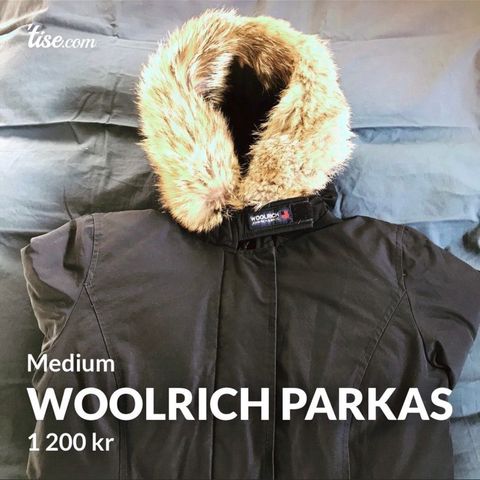 WOOLRICH parkas i dun