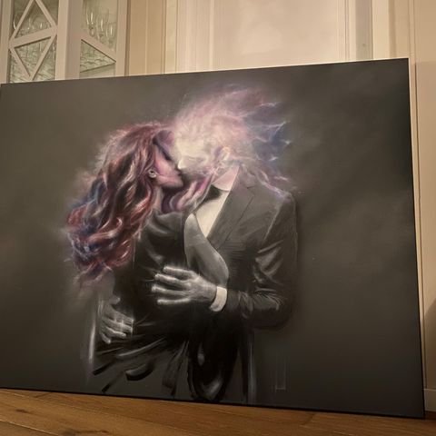 Passion av Bjor Grønner (original) 150 x 120 cm!